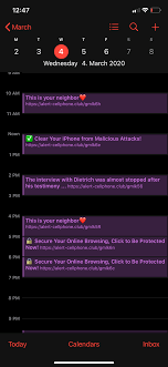 Random Events In My Iphone Calendar Apple Community
