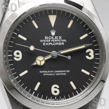 ロレックス メンズ エクスプローラーI | アンティーク｜ロレックスの販売｜ロレックスの買取｜サテンドール