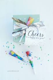 New Years Party In A Box Gift Idea Party In A Box New Years Party New Year S Eve Crafts