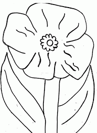 California poppy flower coloring page. Poppy Coloring Pages For Kids Coloring Home