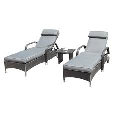 Check spelling or type a new query. Henryka 3 Piece Lounger Set With Table Black And Grey Eg5009 Eg2034 Reno Depot