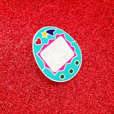 Virtual Pet Enamel Lapel Pin Badge Tamagotchi Enamel Lapel Pin Enamel Pin Badge Pin Badges