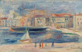 The Port Of Saint Tropez In 2020 Renoir Art Pierre Auguste Renoir Renoir Paintings