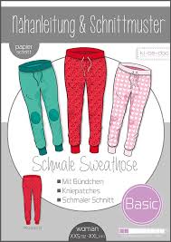 Bestimmt haben deine kinder so einiges von beim klick aufs jeweilige bild gelangst du zu der seite mit weiteren infos zum nähprojekt, sowie dem link zum gratis schnittmuster und/oder der anleitung. Damen Schmale Basic Hose Gr Xxs 32 Bis Xxl 44 Din A 0 Schnittmuster Und Anleitung Als Broschure Ki Ba Doo Papier Shop