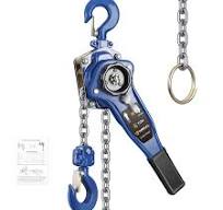 Amazon.com: ANBULL Polipasto de cadena de palanca de 1650 libras, 5 pies,  3/4 toneladas 1.5 M manual de trinquete de cadena de alzamiento con cadena  ...