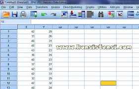 Uji Regresi Sederhana Dengan Spss Lengkap Konsistensi