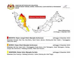 Jabatan kejuruteraan awam dan saliran. Amaran Cuaca Peringkat Bahaya Di Kelantan Terengganu