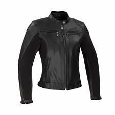 Ixon crank lady blouson cuir f noir. Blouson Cuir Femme Segura Lady Kroft Noir Equipement Route Sur La Becanerie