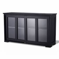 If you are not satisfied with the if you have a goal to dining room storage cabinet this selections may help you. Black Sideboard Buffet Dining Storage Cabinet With 2 Glass Sliding Doors Fastfurnishings Com