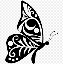 Search and download 3500+ free hd butterfly png images with transparent background online from lovepik. Tribal Wings Design Butterfly Side View Vector Butterfly Side View Silhouette Png Image With Transparent Background Toppng