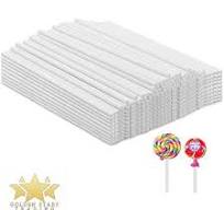 Cake Pops Disposable Colorful Cake Candy Lollipop Paper Sticks - China  Candy Candy Melts