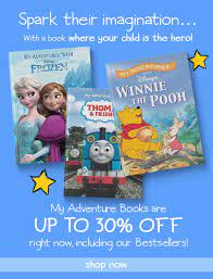 The ultimate personalised children's book. Identity Direct Personalised Gifts My Adventure Books Are Up To 30 Off Milled