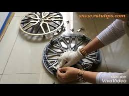 Dop velg mobil ring 12. Sport Wheel Cover Installation Youtube