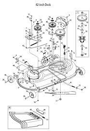 Cub cadet ltx1045 (13ax91at010, 13ax91at056, 13rx91at056, 13ax91) (2009) tractor parts Cub Cadet Ltx 1045 Drive Belt Off 50