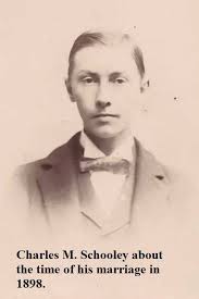 Charles M. Schooley Charles M. Schooley's parents were Edmond and Josephine  Owen Schooley. Edmond, was born November 22, 1854, probably in or near  Candor. Three years later, Edmond's mother died, when Edmond