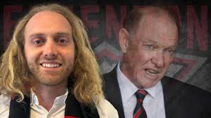 Skinny kid Dustin Fletcher who arrived at Essendon in 1993 still skinny,  and going strong