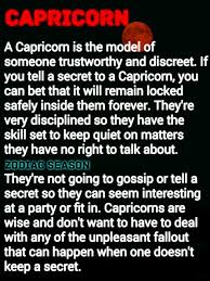 Capricorn How Each Of The Zodiac Signs Keep Secrets Zodiac Capricorn Capricorn Capricorn Facts