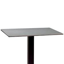 This Grosfillex Us30hp44 30 Quot X 30 Quot Brushed Aluminum Hpl Tabletop Offers A Sleek Modern Presentation That 39 S Per Brushed Aluminum Table Table Tops
