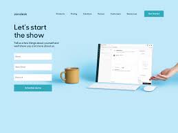 It helps to focus visitors' attention on the specific offer, benefits or actions. Landing Page Inspiration February 2018 By Collect Ui Collect Ui Design Ui Ux Inspiration Blog Medium
