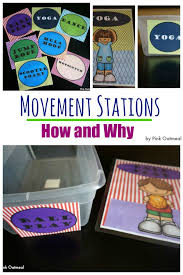 Fitness Stations How And Why Kinesthetic Learning Movement Activities Yoga For Kids