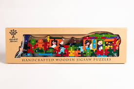 Small jigsaw puzzles shop our amazing selection of 300 piece jigsaw puzzles. Alphabet Train Wooden Jigsaw Puzzles Alphabet Jigsaws
