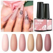 They're essentially used to lengthen the nail or provide a stronger top layer over the natural nail. Mtssii 8ml Nagel Gellack Matt Nackt Rot Gel Nail Polish Nail Uv Gel Nagel Kits Ebay