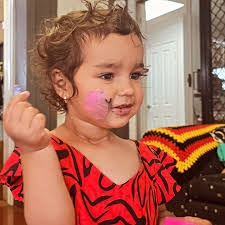 A day with our Princess, nothing compares ❤️ Dress by @linleluarts can you  make my nanna one please x