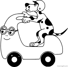Tonya woodall longshore coloring pages. Lolita Drives Barbabravo Car Coloring Page Coloringall