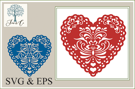 Heart 2 254028 Printables Design Bundles Design Bundles Mandala Design Free Design Resources
