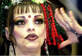 On stage...** Nina Hagen in 1982.