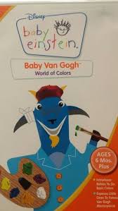 Baby Einstein Baby Van Gogh World Colors Dvd Baby Einstein Baby Vans Einstein