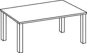 Download And Share Clipart About Picnic Table Clipart Black And White Clipartfest Table White And Black Find More High Quality Table Wooden Tables Line Art