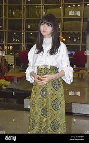 Asuka Saito of Japanese idol group Nogizaka46 is pictured as she arrives at  the Hong Kong International Airport in Hong Kong, China, 2 December 2018  Stock Photo - Alamy