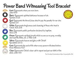 Feel free to print and color from the best 35+ abc coloring pages at getcolorings.com. Power Band Witnessing Tool Bracelet