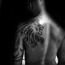 40 Tribal Lion Tattoo Designs For Men Mighty Feline Ink Ideas Tribal Lion Tattoo Mens Lion Tattoo Tattoo Designs Men