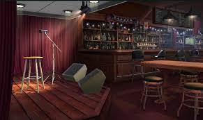Wishful Thinking Bar With Tony Em 2021 Cenario Anime Cenario Para Videos Cenario