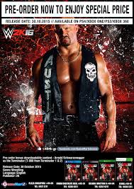 Insert the wwe 2k16 disc with the label facing up into the disc. Gamemartz Wwe 2k16 Platform Ps4 Xbox One Ps3 Xbox 360 Release Date 30 October 2015 Genre Sports Wrestling Language English Publisher 2k Games Usual Selling Price Ps4 Xbox One
