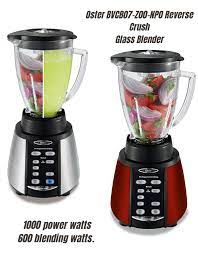 Oster Bvcb07 Z00 Np0 Reverse Crush Blender Blender Best Blenders Glass Blender