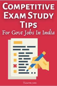 Ace The Competitive Exams For Upcoming Govt Jobs In India With Study Tips For Exams Exam Study Tips Study Tips For Students Study Tips