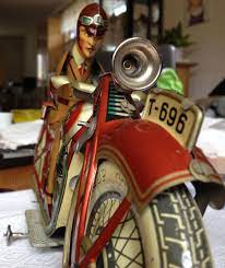 Tippco Motorcycle T 696 Made In Germany 1930s My Dream Blechspielzeug Spielzeug Blech