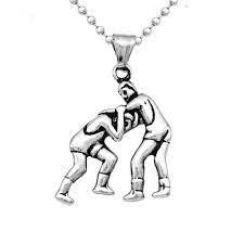Find an array of fine & fashion jewelry. Silver Color Stainless Steel Two People Wrestling Pendant Sports Fitness Chain Necklace Mens Jewelry Sports Pendant Jewelry Necklace Pendantsmen Pendant Silver Aliexpress