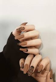 Acrylic nails or artificial nails, are those special type of nails which have the ability to glam up your style quotient to multiple levels. Dropship Zebra Prints Brown Black Coffin Nails Ballerina Nails Press On Fake Nails To Sell Online At A Lower Price Crov