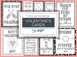 Create a blank valentine's day card. Printable Valentine Cards To Color The Kitchen Table Classroom