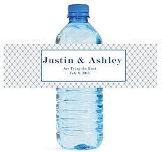 Whether you're hosting a wedding, baby shower, engagement party, or birthday, custom water bottle labels can add that special hint of detail. Amazon Com 100 Tying The Knot Wedding Water Bottle Labels Engagement Bridal 8 X2 Nautical Toys Games