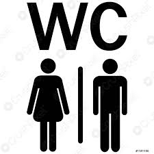 Wc Zeichen Manner Frauen Stock Vektorgrafi Crushpixel