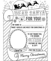 Wish List For Santa Www Crayola Com Free Christmas Coloring Pages Free Coloring Pages Santa Coloring Pages