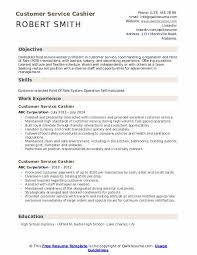 Customer Service Cashier Resume Samples Qwikresume