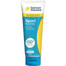 Too much sun can cause skin cancer. Cancer Council Spf50 Sport Sunscreen 110ml Big W