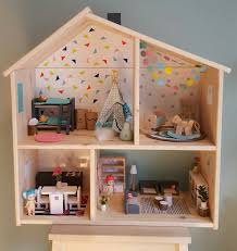 Modern Dollhouse Modern Poppenhuis Ikea Flisat Dollhouse Renovation Ikea Hack Woodworkingshop Woodworkingtoolsjig Diy Dollhouse Ikea Dollhouse Doll House