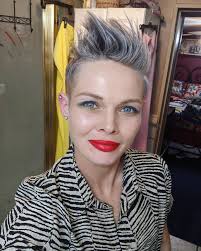 There is just something about a red cherry lip. #selfie #androgynous  #androgyny #redlipstick #grayhairdontcare #silverfox #tomboy #tomboyish  #boyish #tomboystyle #tomboyfashion #lgbt #lgbtq #saturdaynight #fierce  #feelingmyself #handsome #sexy ...